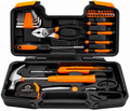 39-Piece Household Tool Set with Storage Case, Home Repair Hand Tool Kit for DIY, Furniture Assembly, Maintenance & Daily Household Repairs