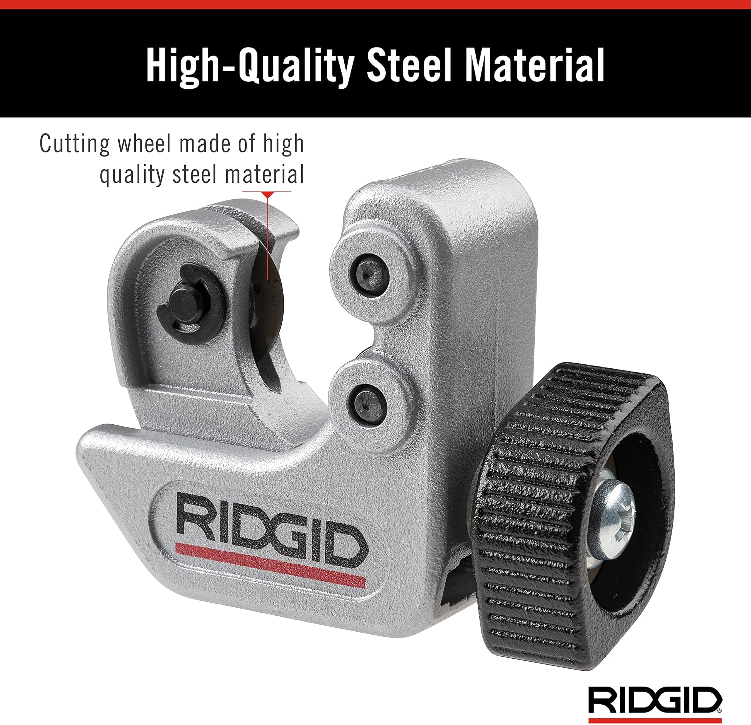 Ridgid - CC247 RIDGID 40617 Model 101 Close Quarters Tubing Cutter, 1/4-inch to 1-1/8-inch Tube Cutter Silver